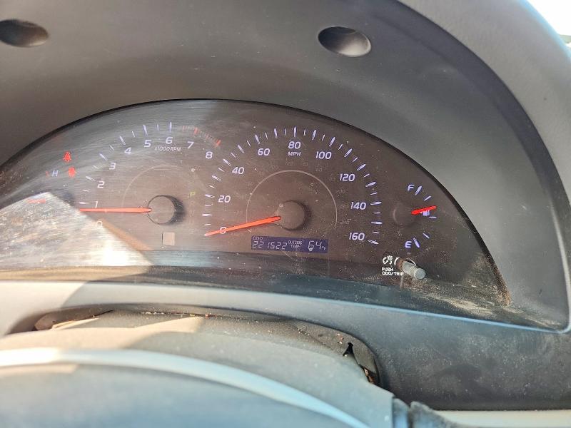 2010 Toyota Camry VIN JTNBK3EK0A3049726 COPART salvage auction — FRONT END, CA - SALVAGE CERTIFICATE, sold $725 on 2026-07-31 (photo 9)