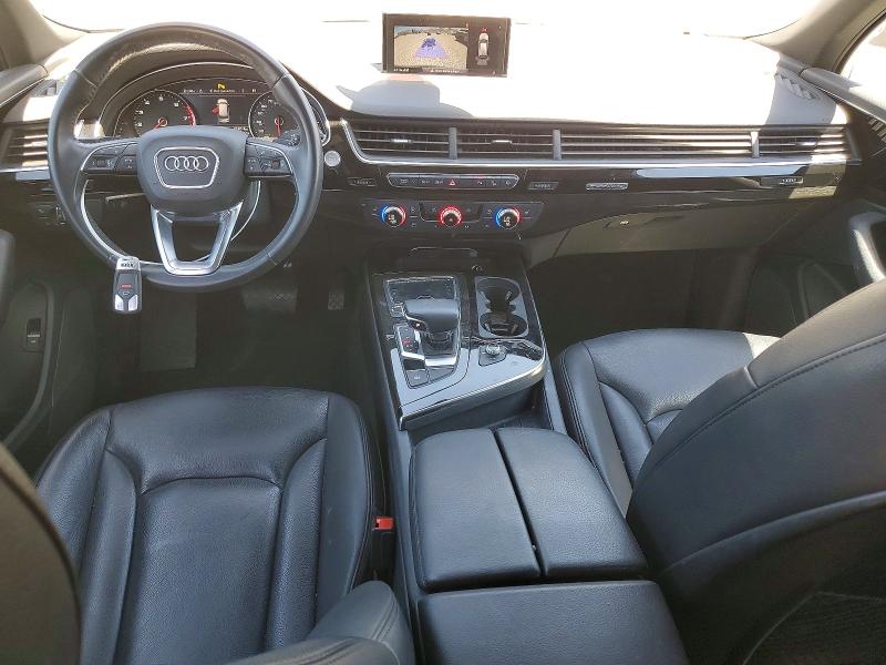 2019 Audi Q7 VIN WA1AAAF7XKD008012 COPART salvage auction — FRONT END, Nv - Salvage Title, sold $6,300 on 2026-07-13 (photo 8)