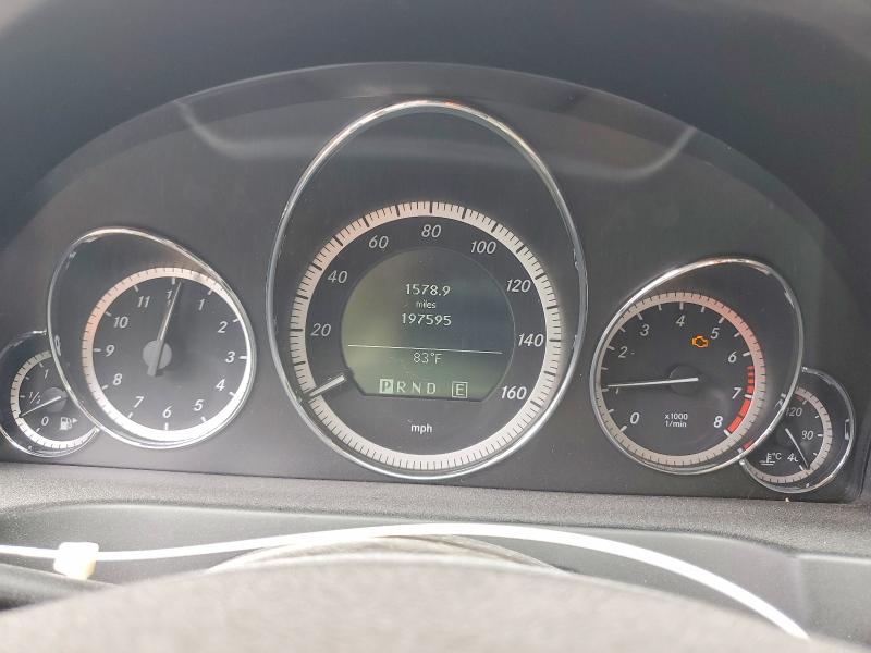 2011 Mercedes-benz E-class VIN WDDKJ5GB1BF091456 COPART salvage auction — FRONT END, Ga - Cert Of Title-Salvage, sold $650 on 2026-07-07 (photo 9)