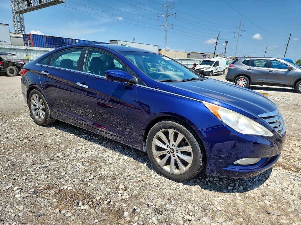 2013 Hyundai Sonata VIN 5NPEC4AC5DH506980 COPART salvage auction — UNDERCARRIAGE, Oh - Cert Of Title-Salvage, sold $475 on 2026-07-24 (photo 4)