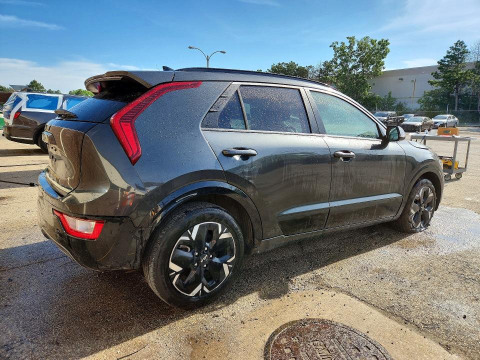 2023 Kia Niro VIN KNDCR3L17P5045295 COPART salvage auction — FRONT END, Il - Salvage Certificate, sold $8,400 on 2026-07-15 (photo 3)