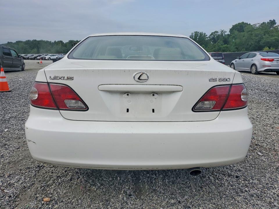 2004 Lexus ES VIN JTHBA30G345054792 COPART salvage auction — FRONT END, Sc - Cert Of Title-Salvage, sold $400 on 2026-07-27 (photo 6)