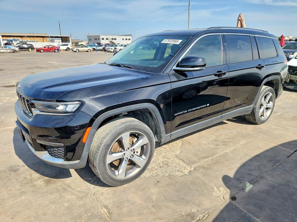 2022 Jeep Cherokee VIN 1C4RJJBG2N8516874 COPART salvage auction — SIDE, Tx - Salvage Vehicle Title, sold $11,500 on 2026-08-06 (photo 1)