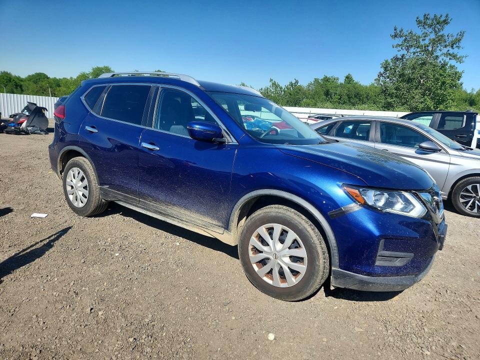 2017 Nissan Rogue VIN JN8AT2MV3HW005283 COPART salvage auction — FRONT END, MA - CERT OF TITLE-SALVAGE, sold $1,200 on 2026-07-29 (photo 4)