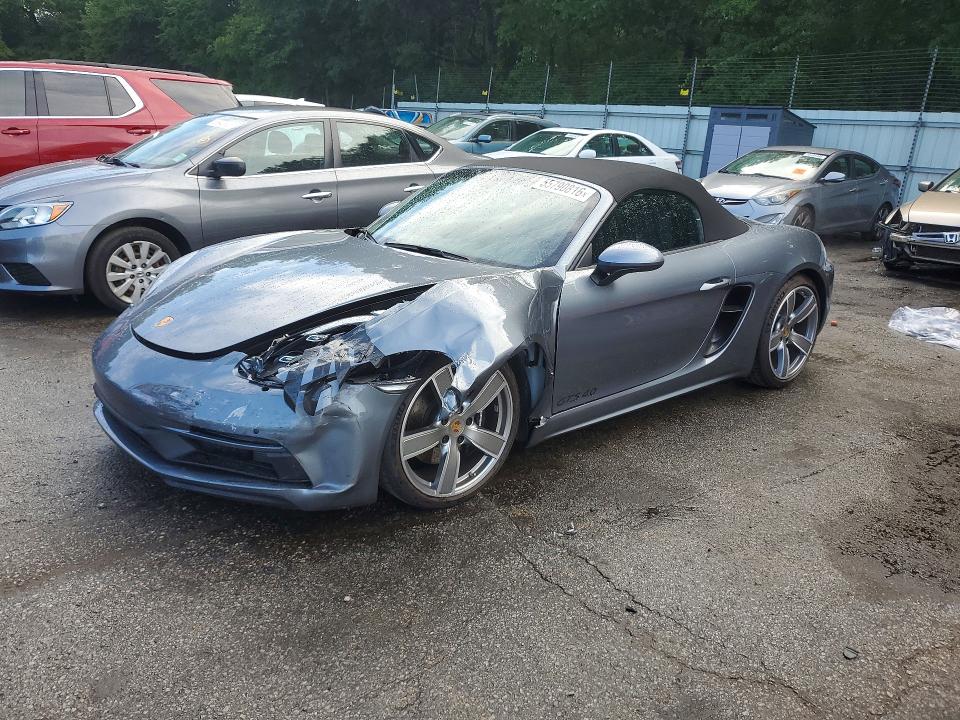 2025 Porsche VIN WP0CD2A86SK230652 COPART salvage auction — FRONT END, GA - CERT OF TITLE-SALVAGE, sold $49,000 on 2026-07-09 (photo 1)