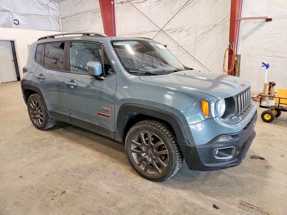 2016 Jeep Renegade VIN ZACCJBBT8GPD87964 COPART salvage auction — MINOR DENT/SCRATCHES, Vt - Certificate Of Title, sold $1,300 on 2026-07-07 (photo 4)