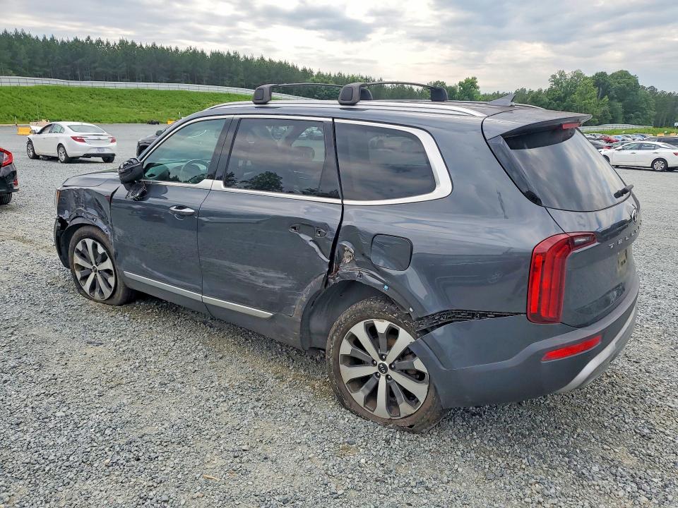 2021 Kia Telluride VIN 5XYP64HCXMG159336 COPART salvage auction — REAR END, Nc - Salvage Certificate Of Title, sold $6,000 on 2026-07-09 (photo 2)