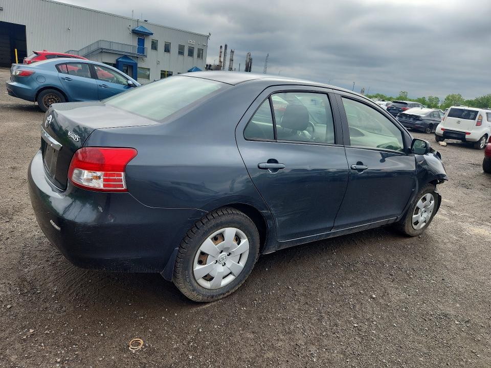 2012 Toyota Yaris VIN JTDBT4K32CL028898 COPART salvage auction — FRONT END, Qc - Gravement Accidente, sold $1,500 on 2026-07-14 (photo 3)