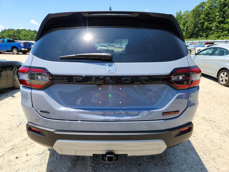 2025 Honda Pilot VIN 5FNYG1H60SB183806 COPART salvage auction — FRONT END, Va - Cert Of Title - Salvage, sold $14,600 on 2026-07-28 (photo 6)