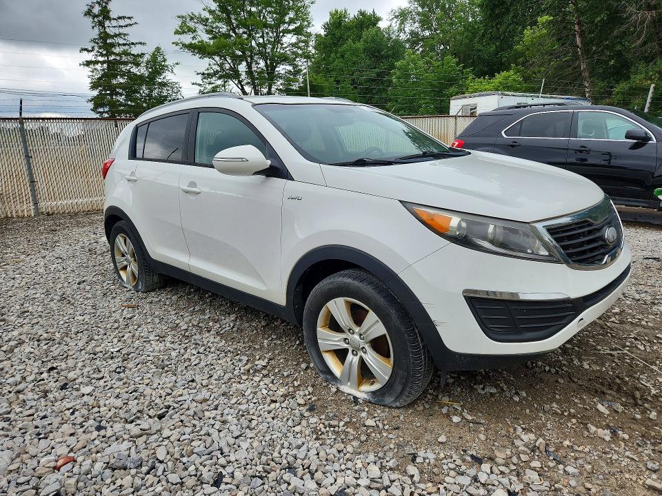 2013 Kia Sportage VIN KNDPBCA22D7458517 COPART salvage auction — MECHANICAL, Oh - Cert Of Title-Salvage, sold $1,100 on 2026-07-29 (photo 4)