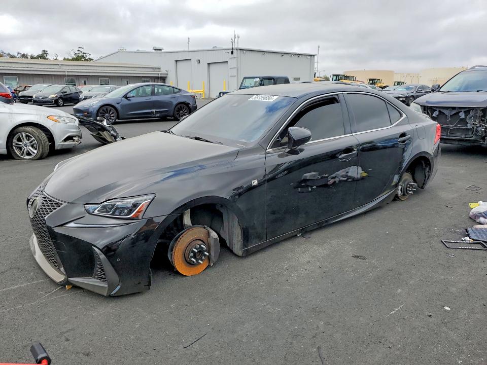 2020 Lexus Is VIN JTHGA1D21L5106055 COPART salvage auction — VANDALISM, CA - SALVAGE CERTIFICATE, sold $80 on 2026-07-27 (photo 1)