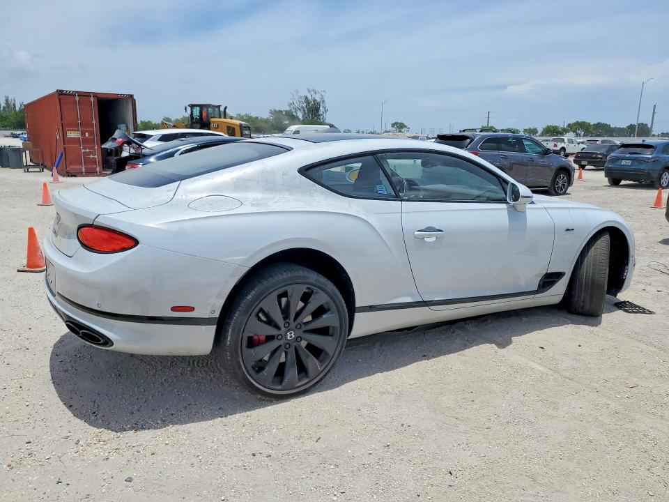 2024 Bentley Continental VIN SCBCG2ZG7RC015887 COPART salvage auction — FRONT END, Fl - Cert Of Title Slvg Rebuildable, sold $93,500 on 2026-07-08 (photo 3)