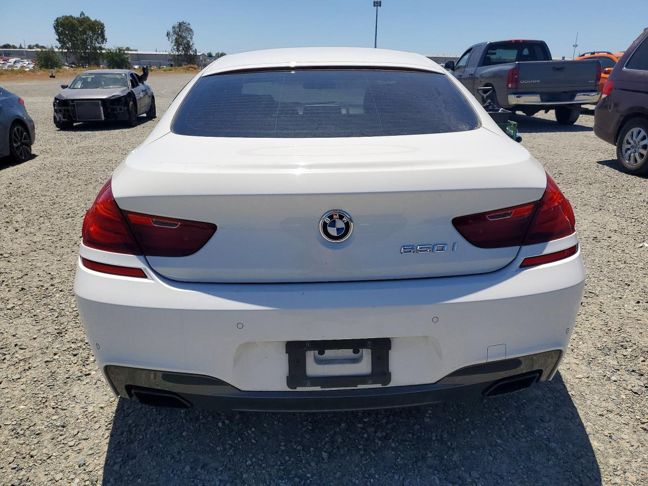 2017 BMW 6 Series VIN WBA6D4C52HD977865 COPART salvage auction — Mechanical, CA - DIS/DLR/EXP ONLY CLEAN TITLE, sold $3,550 on 2026-06-30 (photo 6)