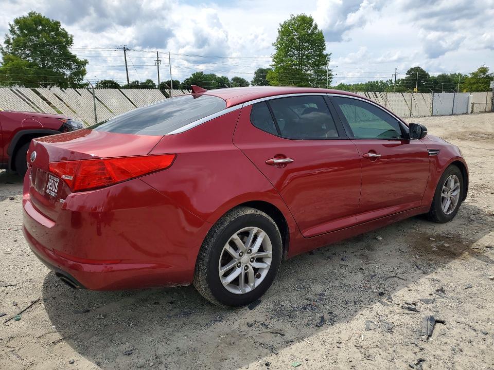 2013 Kia VIN 5XXGM4A76DG189358 COPART salvage auction — FRONT END, Md - Cert Of Salvage > 75% Damage, sold $325 on 2026-07-28 (photo 3)