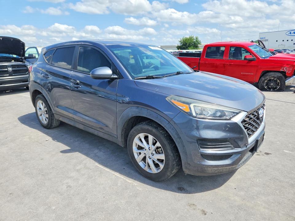2019 Hyundai Tucson VIN KM8J23A43KU956534 COPART salvage auction — HAIL, Ok - Cert Of Title-Salvage, sold $3,550 on 2026-07-02 (photo 4)