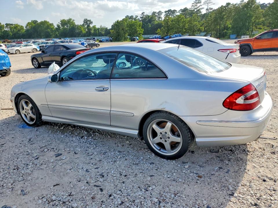2003 Mercedes-benz Clk-class VIN WDBTJ75J63F051636 COPART salvage auction — WATER/FLOOD, TX - SALVAGE TITLE-FLOOD DAMAGE, sold $550 on 2026-07-17 (photo 2)