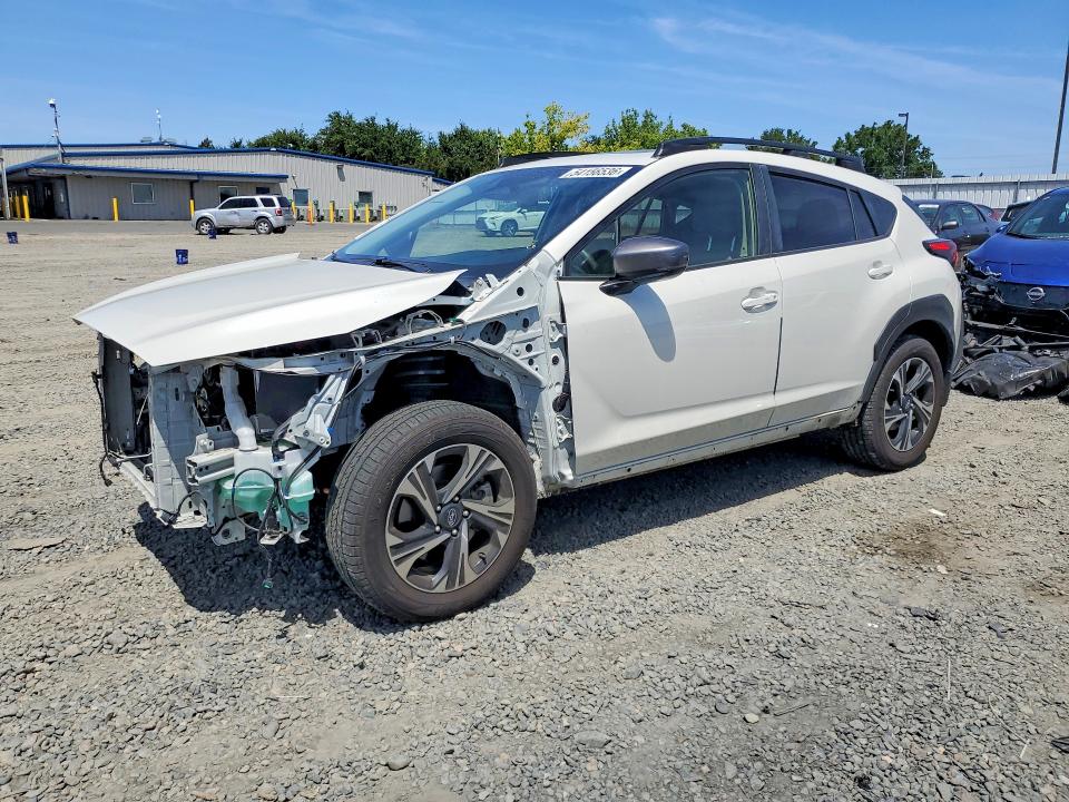 2024 Subaru VIN JF2GUADC9R8231413 COPART salvage auction — FRONT END, Ca - Salvage Certificate, sold $6,500 on 2026-07-09 (photo 1)