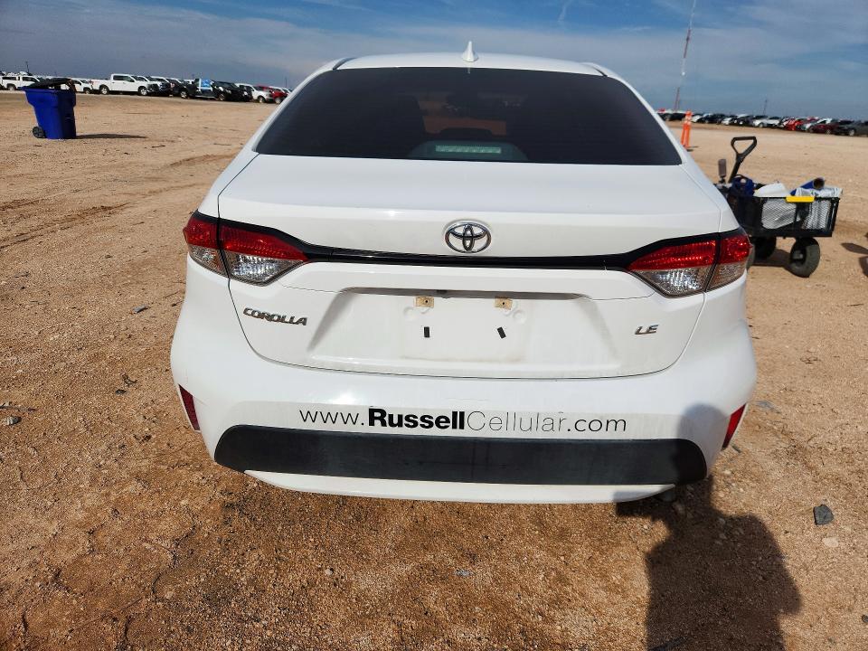 2022 Toyota Corolla VIN 5YFEPMAE8NP316312 COPART salvage auction — MINOR DENT/SCRATCHES, Nm - Cert Of Title-Salvage, sold $4,700 on 2026-07-22 (photo 6)