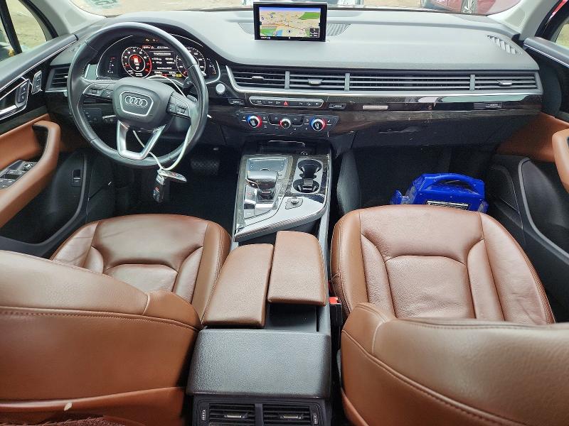2018 Audi Q7 VIN WA1LAAF73JD016220 COPART salvage auction — SIDE, Il - Salvage Certificate, sold $4,350 on 2026-07-14 (photo 8)