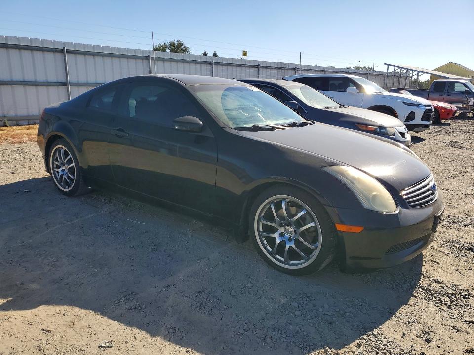 2007 Infiniti G35 VIN JNKCV54E87M905962 COPART salvage auction — FRONT END, Ca - Salvage Certificate, sold $825 on 2026-07-07 (photo 4)