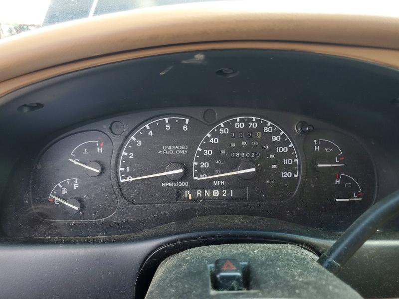 1996 Ford Explorer VIN 1FMDU34X2TUC80110 COPART salvage auction — REAR END, Tn - Salvage Certificate, sold $250 on 2026-07-06 (photo 9)