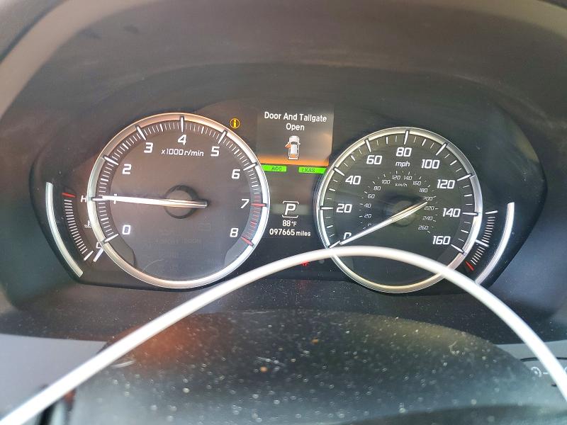 2016 Acura VIN 5FRYD4H2XGB034512 COPART salvage auction — REAR END, Co - Public - Salvage Title, sold $425 on 2026-07-23 (photo 9)