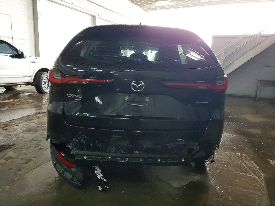 2024 Mazda Cx-90 VIN JM3KKEHD5R1177911 COPART salvage auction — FRONT END, Va - Cert Of Title - Salvage, sold $7,600 on 2026-07-15 (photo 6)
