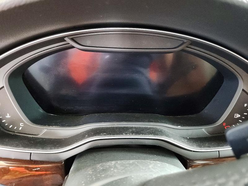 2019 Audi A4 VIN WAUHMAF48KA014584 COPART salvage auction — FRONT END, Ca - Salvage Certificate, sold $2,500 on 2026-07-15 (photo 9)