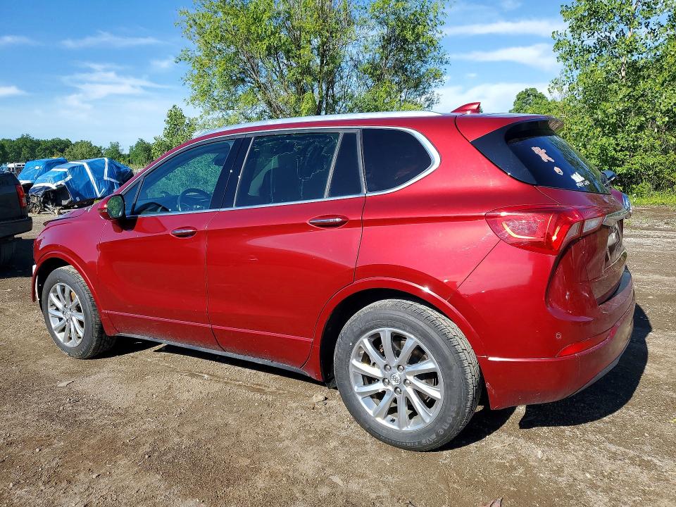 2019 Buick Envision VIN LRBFXCSA2KD108126 COPART salvage auction — FRONT END, Oh - Cert Of Title-Salvage, sold $375 on 2026-07-23 (photo 2)