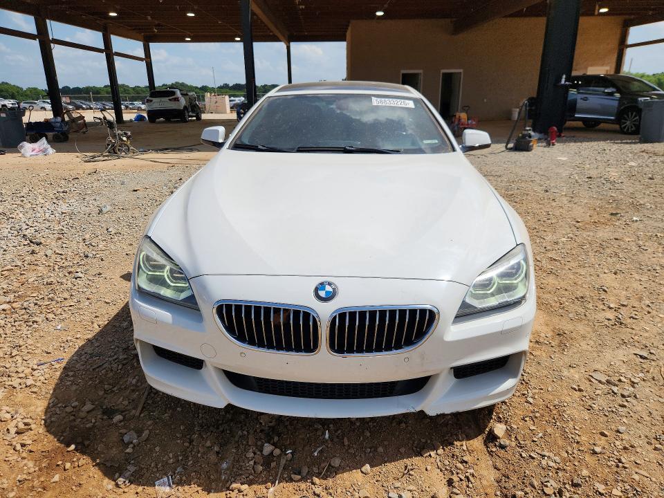 2014 BMW 6er VIN WBA6B8C53ED452807 COPART salvage auction — SIDE, Al - Cert Of Title-Salvage Title, sold $125 on 2026-07-29 (photo 5)