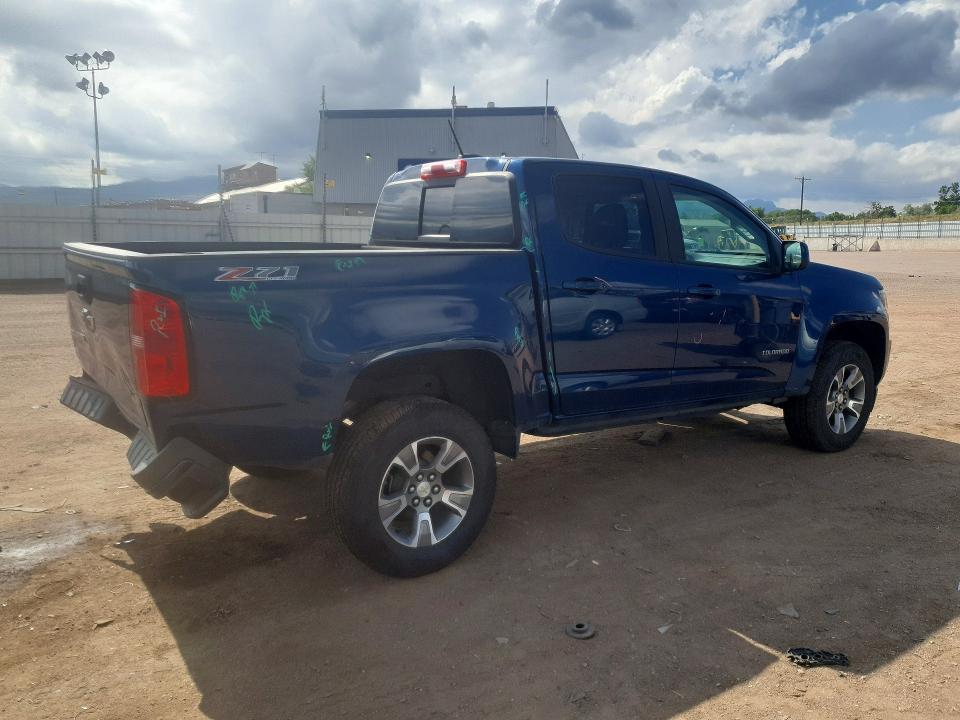2019 Chevrolet VIN 1GCGTDEN5K1138793 COPART salvage auction — REAR END, Co - Salvage Title, sold $10,900 on 2026-08-03 (photo 3)