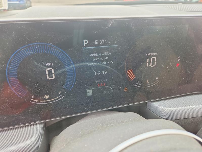 2024 Hyundai Sonata VIN KMHL64JA2RA424793 COPART salvage auction — FRONT END, Ny - Mv-907A Salvage Certificate, sold $7,300 on 2026-07-27 (photo 9)