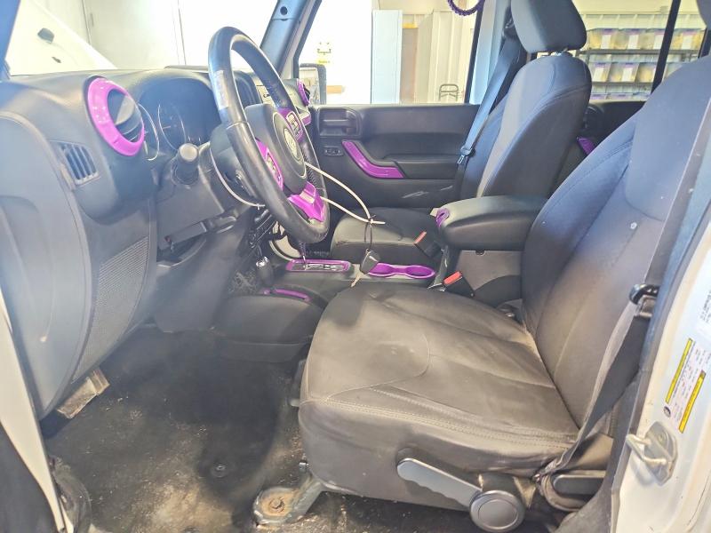 2014 Jeep Wrangler unlimited VIN 1C4BJWDG6EL113215 COPART salvage auction — NORMAL WEAR, In - Certificate Of Title, sold $1,600 on 2026-07-09 (photo 7)