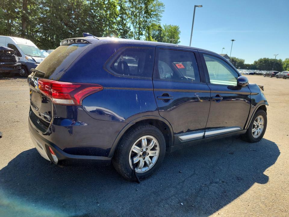2019 Mitsubishi Outlander VIN JA4AD3A32KZ045016 COPART salvage auction — FRONT END, Ct - Certificate Of Title, sold $2,250 on 2026-07-07 (photo 3)
