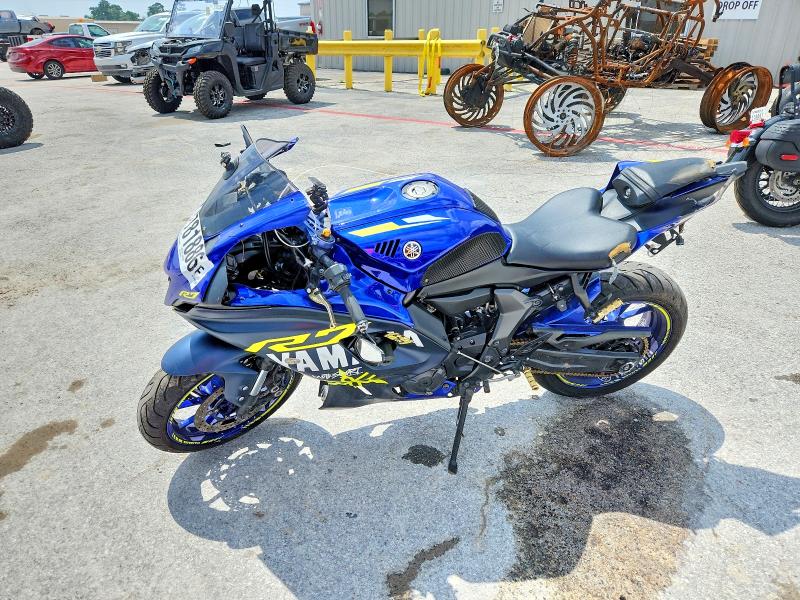 2022 Yamaha Yzfr7 VIN JYARM38EXNA003725 COPART salvage auction — ALL OVER, TX - SALVAGE VEHICLE TITLE (P), sold $1,050 on 2026-07-30 (photo 3)