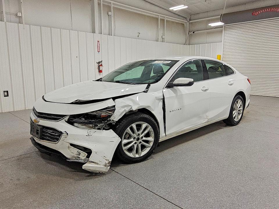 2018 Chevrolet Malibu limited VIN 1G1ZD5ST1JF219217 COPART salvage auction — FRONT END, Ak - Certificate Of Vehicle Title, sold $175 on 2026-07-28 (photo 1)