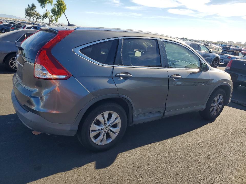 2012 Honda Cr-v VIN JHLRM3H77CC004633 COPART salvage auction — SIDE, Ca - Salvage Certificate, sold $1,050 on 2026-07-22 (photo 3)