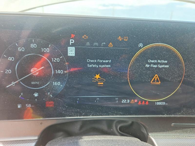 2025 Kia Sportage VIN 5XYK43DF1SG304870 COPART salvage auction — FRONT END, Fl - Certificate Of Destruction, sold $25 on 2026-07-21 (photo 9)