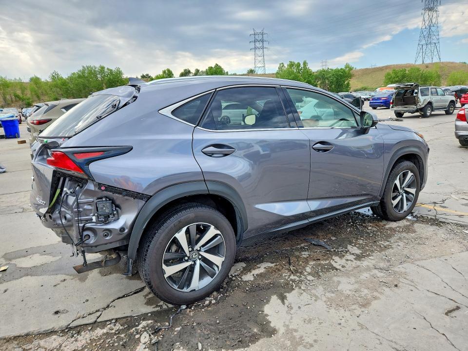 2018 Lexus Nx VIN JTJBARBZ5J2163946 COPART salvage auction — REAR END, Co - Public - Salvage Title, sold $9,800 on 2026-07-20 (photo 3)