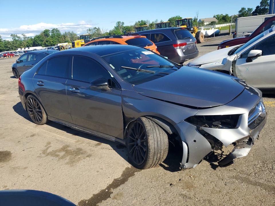 2021 Mercedes-benz VIN W1K3G5BB3MJ284671 COPART salvage auction — FRONT END, Pa - Certificate Of Salvage, sold $8,800 on 2026-07-17 (photo 4)