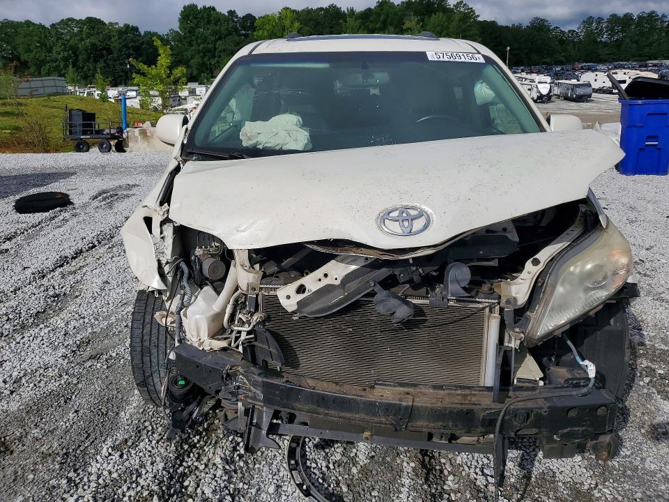 2015 Toyota VIN 5TDYK3DC9FS632276 COPART salvage auction — FRONT END, Ga - Cert Of Title-Salvage, sold $1,400 on 2026-07-27 (photo 5)
