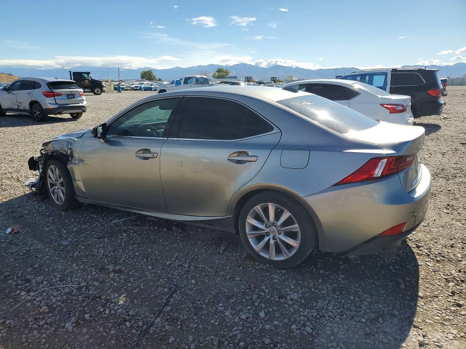 2015 Lexus Is VIN JTHBF1D24F5048300 COPART salvage auction — FRONT END, Ut - Salvage Certificate, sold $3,000 on 2026-08-21 (photo 2)