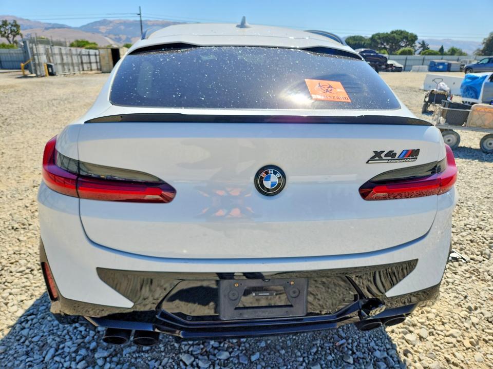 2024 BMW X4 VIN 5YM23EC01R9U35960 COPART salvage auction — SIDE, CA - SALVAGE CERTIFICATE, sold $18,100 on 2026-08-27 (photo 6)