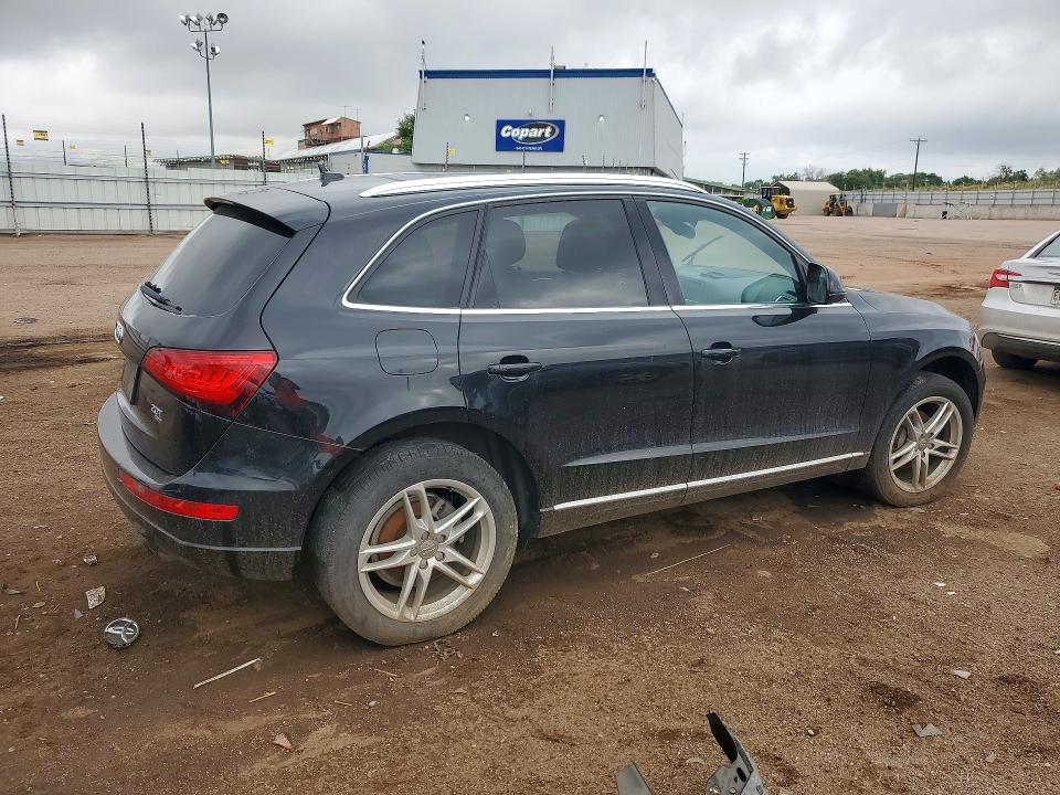2014 Audi Q5 VIN WA1LFAFP8EA088717 COPART salvage auction — FRONT END, Co - Dis/Dlr/Exp Only Clean Title (P), sold $425 on 2026-07-15 (photo 3)