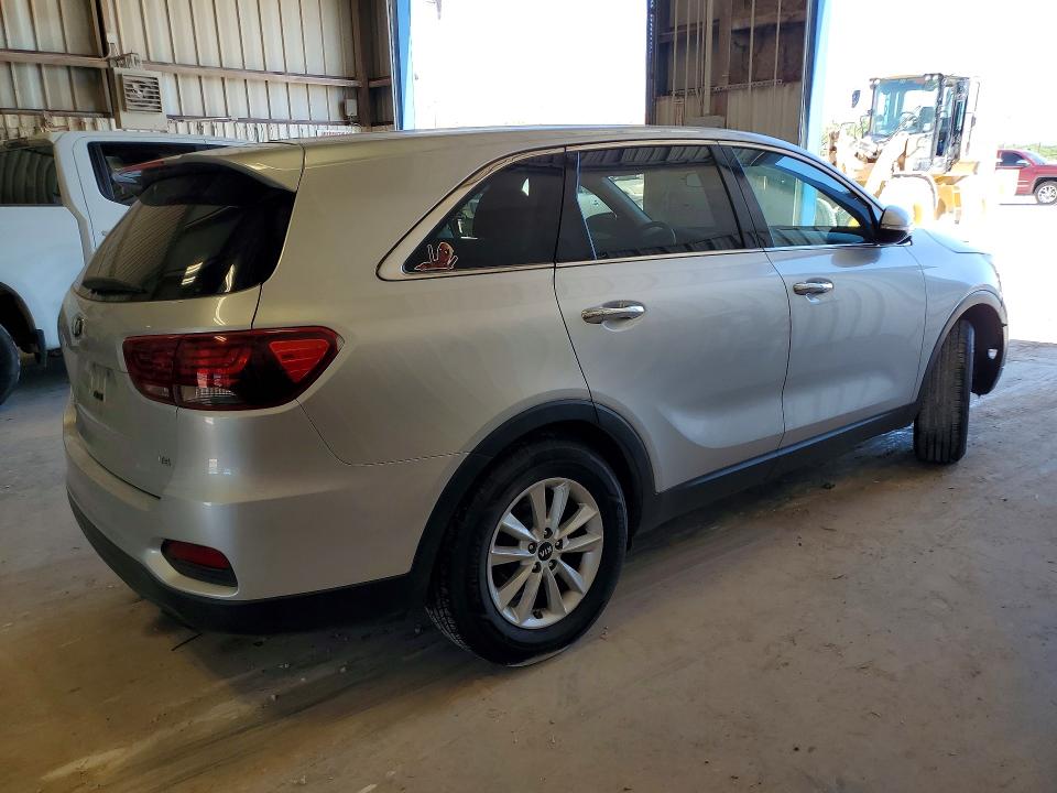 2020 Kia Sorento VIN 5XYPG4A58LG638460 COPART salvage auction — MECHANICAL, Tx - Salvage Vehicle Title, sold $1,250 on 2026-07-17 (photo 3)