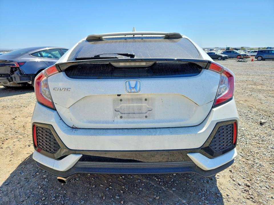 2019 Honda Civic VIN SHHFK7H60KU403758 COPART salvage auction — FRONT END, Ca - Salvage Certificate, sold $4,600 on 2026-07-24 (photo 6)