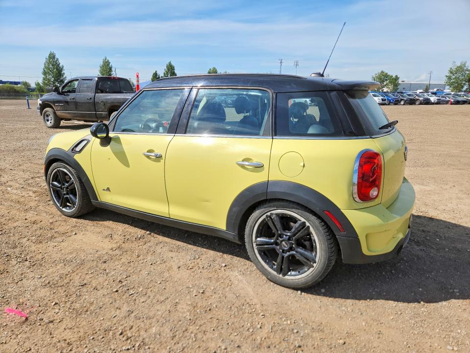 2012 Mini VIN WMWZC5C52CWM13698 COPART salvage auction — SIDE, Ab - Bos - Salvage, sold $750 on 2026-08-11 (photo 2)