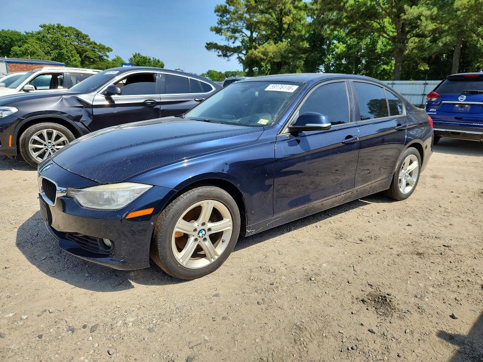 2013 BMW 3er VIN WBA3B3C58DJ811834 COPART salvage auction — MECHANICAL, Va - Certificate Of Title, sold $375 on 2026-07-28 (photo 1)