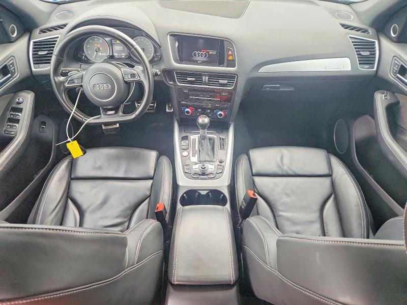2016 Audi Sq5 VIN WA1CCAFP8GA034247 COPART salvage auction — FRONT END, Wi - Junked Vehicle Bill Of Sale, sold $925 on 2026-07-28 (photo 8)