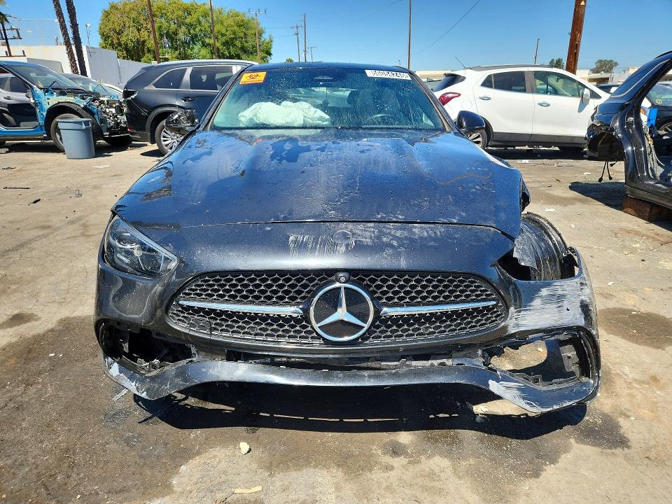 2023 Mercedes-benz C class VIN W1KAF4GB7PR093256 COPART salvage auction — UNDERCARRIAGE, CA - CERTIFICATE OF TITLE, sold $1,400 on 2026-07-28 (photo 5)